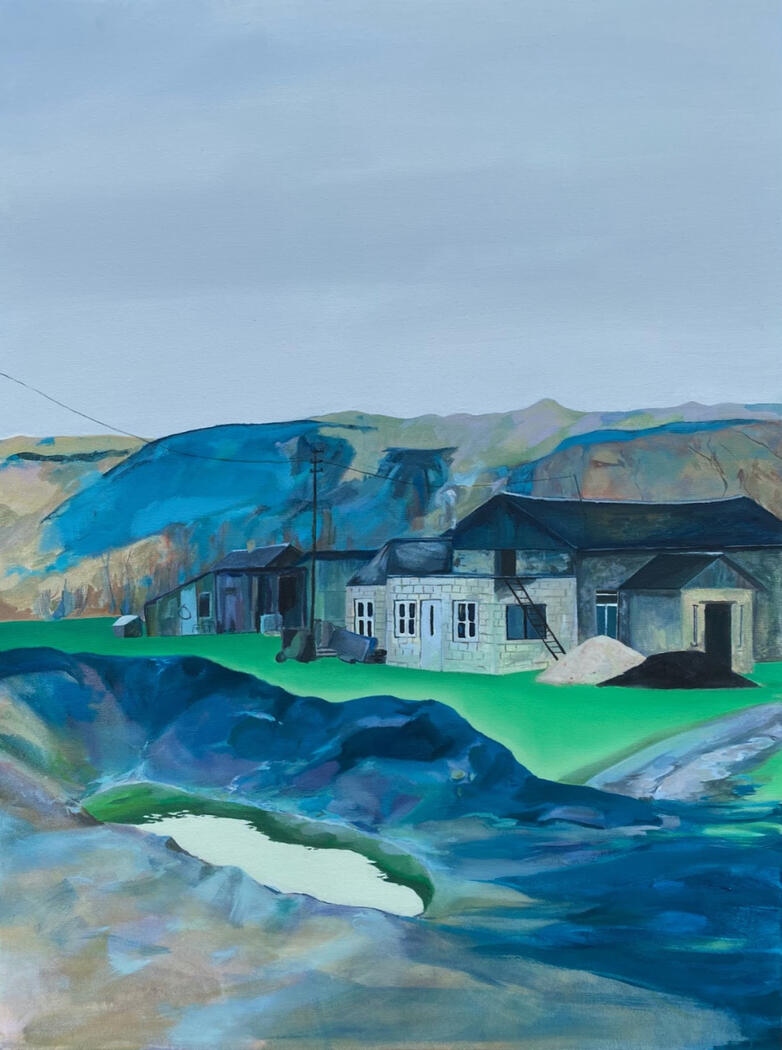 Untitled, Oil on canvas 80 x 60